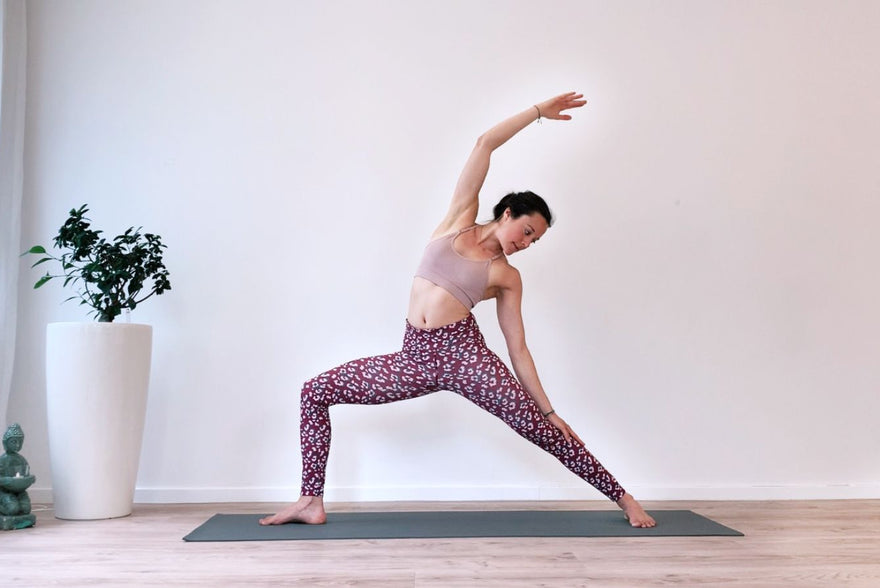 Asanas in yoga: “the warrior” for more strength and stability