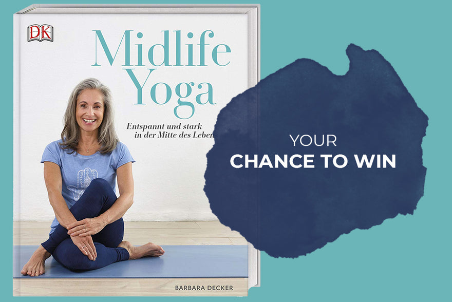 Gewinne das Buch Midlife Yoga und unser Pigment Dyed Lotus Shirt (beendet)