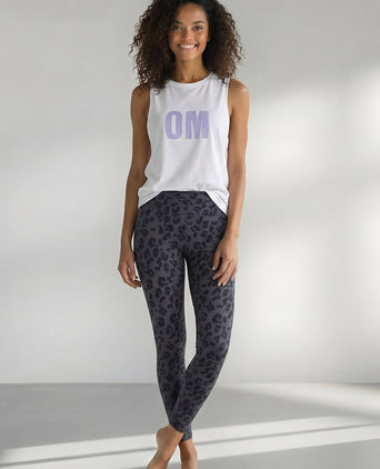 Yoga Athletic Tank 2.0 OM Bio Baumwolle Tencel™ Tara - weiß | color:weiss | yoga damen athletic tank tara | bio baumwolle tencel | tank top OM | yoga damen tank top nachhaltig