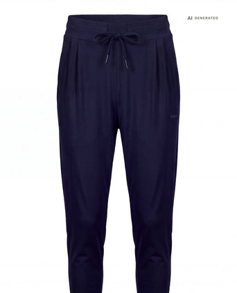 Yoga Basic Harem Pants 2.0 Bio Baumwolle Hanna - dunkelblau Yoga Basic Harem Pants 2.0 Bio Baumwolle Hanna - dunkelblau – AI GENERATED / KI-GENERIERT