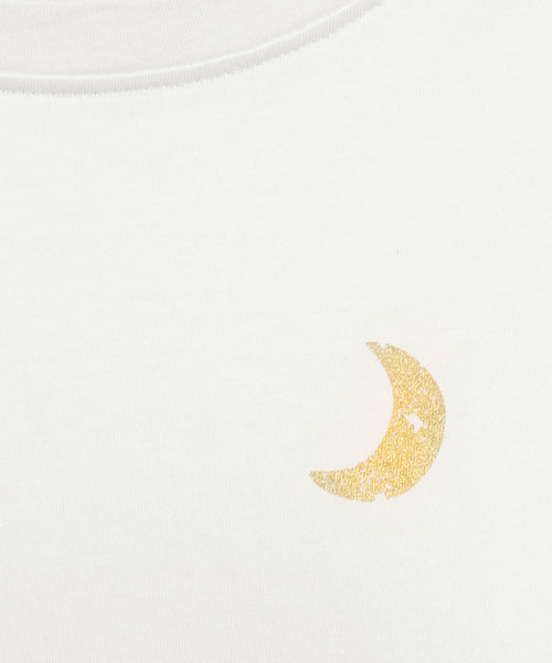 | color:weiß | yoga damen boxy t-shirt sora | bio baumwolle tencel | t-shirt moonlight leo moon | yoga damen t-shirt nachhaltig