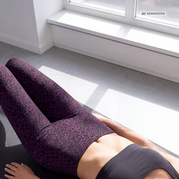 Yoga Soft Leggings 2.0 Animal Bio Baumwolle Luna - weinrot Yoga Soft Leggings 2.0 Animal Bio Baumwolle Luna - weinrot – AI GENERATED / KI-GENERIERT