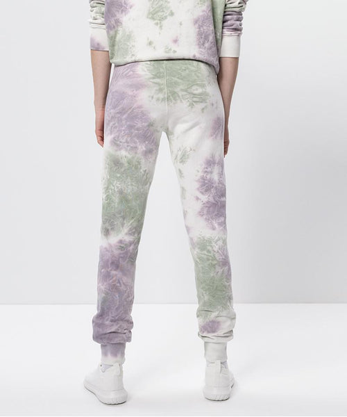 | color:grün |batik hose weiss grün