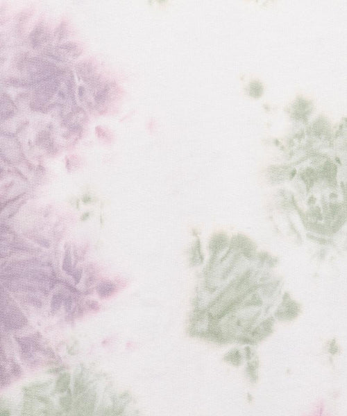 | color:grün |Batik Hoodie grün lila