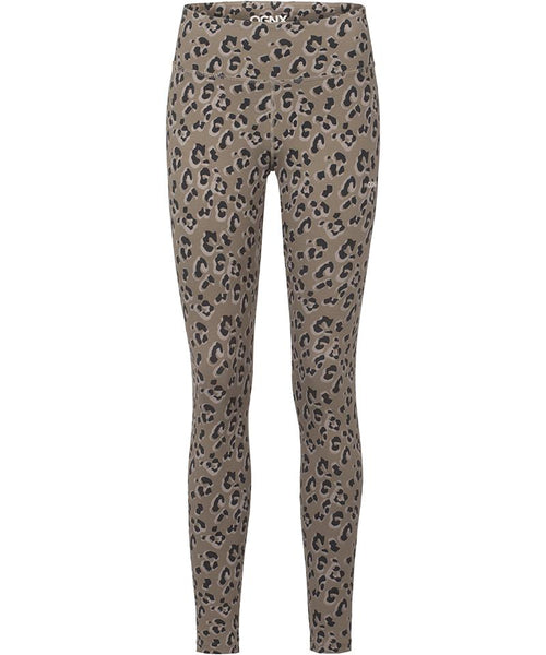 | color:braun |leggings leo yoga braun bio baumwolle nachhaltig