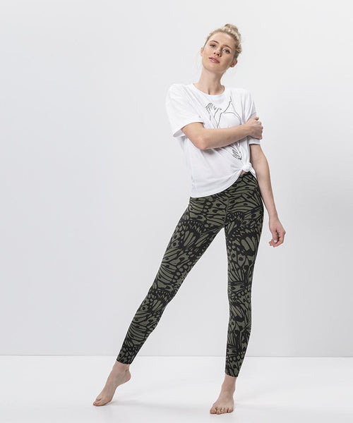 | color:grün |yoga leggings grün baumwolle |leggings blickdicht