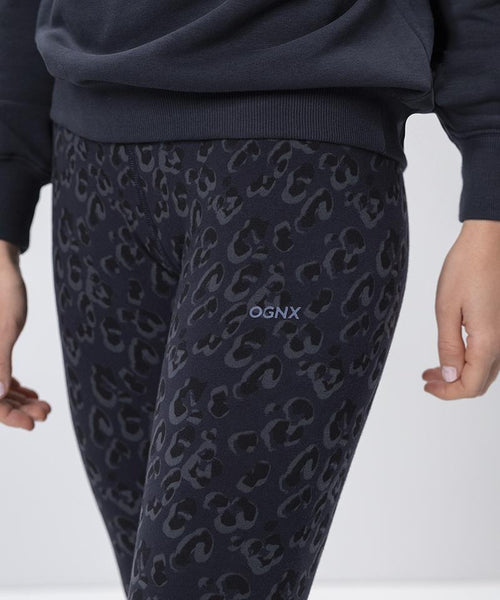 | color:blau |leggings leo blau bio baumwolle nachhaltig