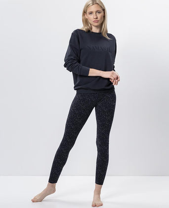 Leggings Leo organic cotton - blue | color:blau |leggings leo blau bio baumwolle nachhaltig