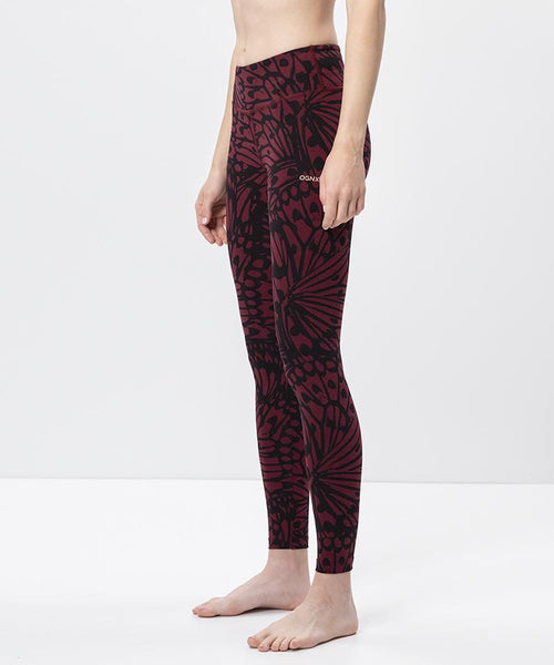 | color:rot |yoga leggings rot bio baumwolle |yoga leggings blickdicht