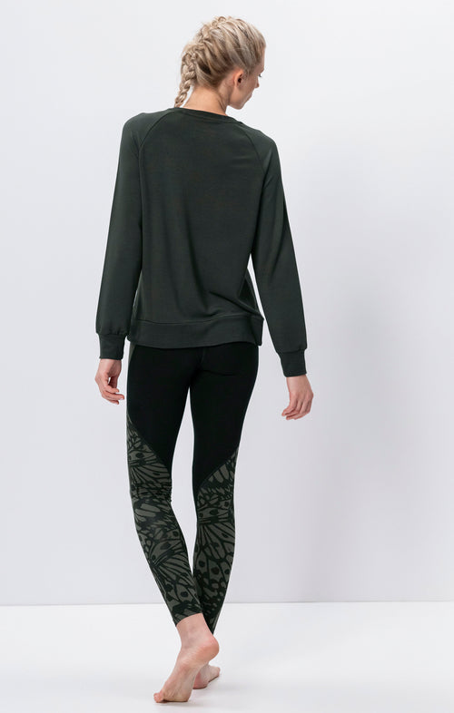 | color:grün |yoga pulli OM lenzing grün