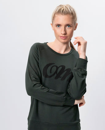 Lounge Sweater OM Tencel™ - grün | color:grün |yoga pulli OM lenzing grün