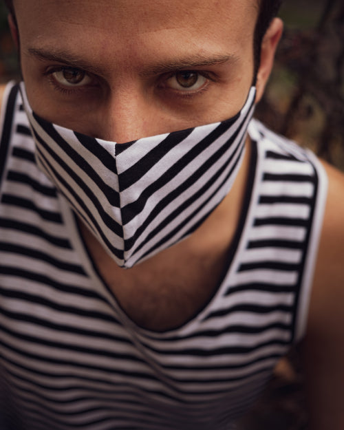 | color:weiss |yoga tank gestreift männer