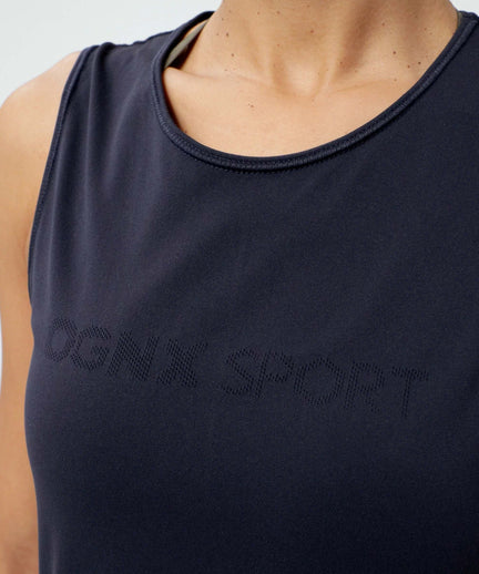Active Tank OGNX Sport rec. polyester ♻️ - blue | color:blau |sport tank blau