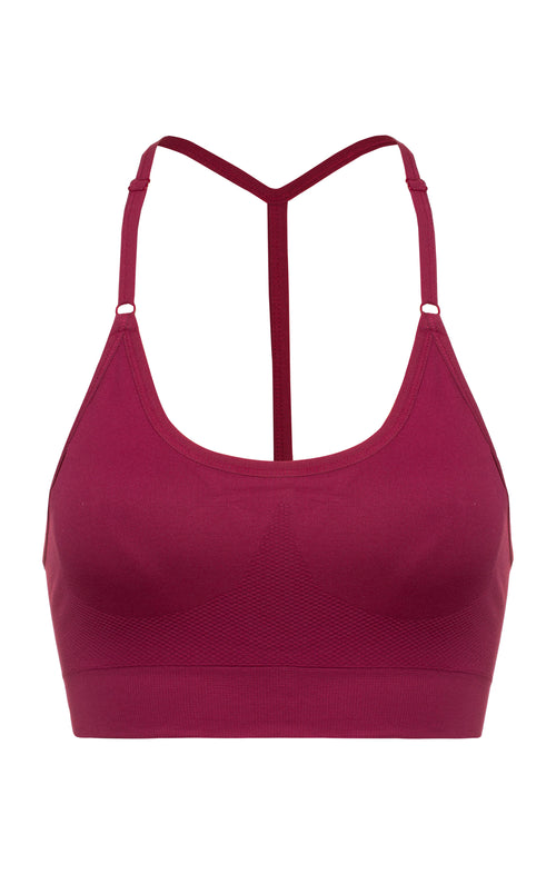 | color:rot |yoga sport bh rot mittlerer halt