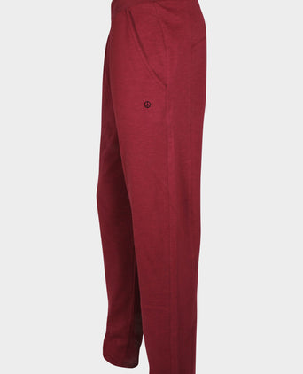 Fitted pants organic cotton - red | color:rot |yoga hose männer rot