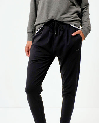 Harem Pants Bio Baumwolle - schwarz | color:schwarz |yoga hose harem schwarz |yoga kleidung