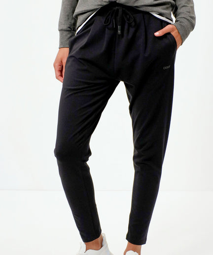 Harem pants organic cotton - black | color:schwarz |yoga hose harem schwarz |yoga kleidung