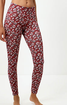 Leggings Leo Bio Baumwolle - rot |color:rot |leo leggings rot bio baumwolle nachhaltig