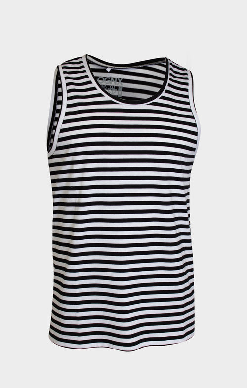 | color:weiss |yoga tank gestreift männer