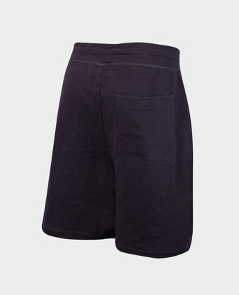 Vintage shorts organic cotton - black | color:schwarz |yoga shorts männer schwarz bio baumwolle