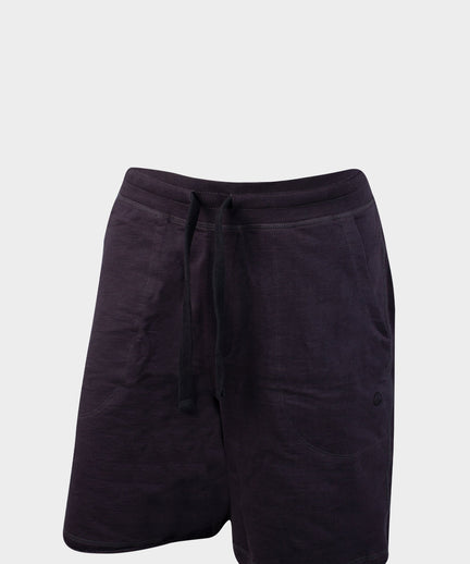Vintage Shorts Bio Baumwolle - schwarz | color:schwarz |yoga shorts männer schwarz bio baumwolle