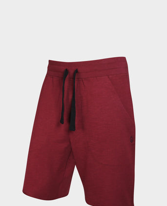 Vintage Shorts Bio Baumwolle - rot | color:red |yoga shorts men red