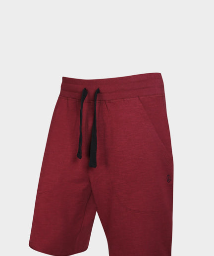 Vintage Shorts Bio Baumwolle - rot | color:red |yoga shorts men red