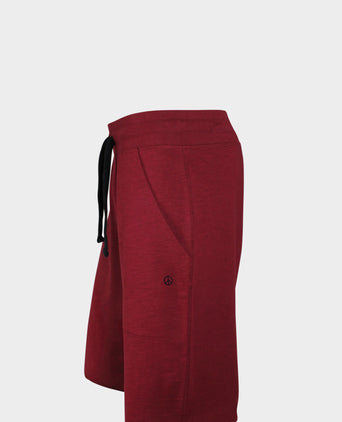Vintage Shorts Bio Baumwolle - rot | color:red |yoga shorts men red