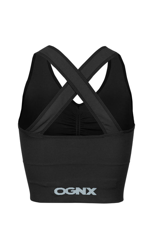 | color:schwarz |yoga bh schwarz mittlerer halt