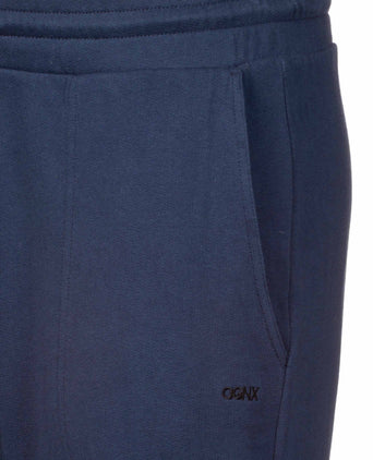 Jogger Pants Bio Baumwolle - blau | color:blau |yoga hose männer blau bio baumwolle