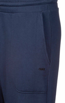 Jogger pants organic cotton - blue | color:blau |yoga hose männer blau bio baumwolle