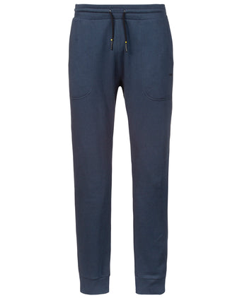 Jogger pants organic cotton - blue | color:blau |yoga hose männer blau bio baumwolle