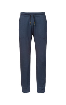 Jogger pants organic cotton - blue | color:blau |yoga hose männer blau bio baumwolle