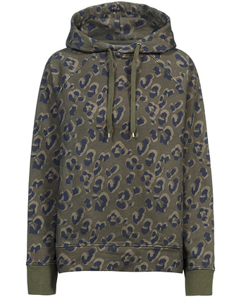 Hoodie Leo Bio Baumwolle - grün | color:grün |leo hoodie olive |kapuzenpulli leo