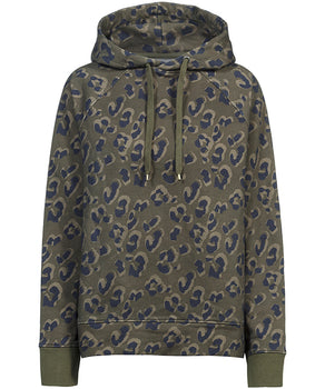 Hoodie Leo organic cotton - green | color:grün |leo hoodie olive |kapuzenpulli leo