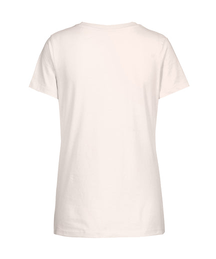 T-shirt Namaste Moon organic cotton - white | color:weiss |yoga t-shirt namaste mond druck weiss