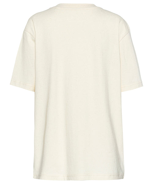 Loose T-Shirt Namaste organic cotton - white