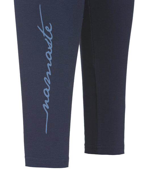 | color:blau |leggings namaste blau bio baumwolle nachhaltig