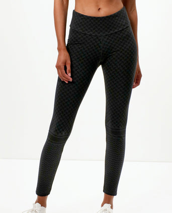 Leggings Keffiah organic cotton - gray | color:grau |yoga leggings baumwolle keffiah |yoga kleidung