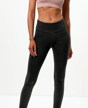 Leggings Keffiah organic cotton - gray | color:grau |yoga leggings baumwolle keffiah |yoga kleidung