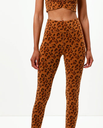 Leggings Leo Tencel™ Bio Baumwolle - braun | color:braun |yoga leggings leo braun bio baumwolle tencel