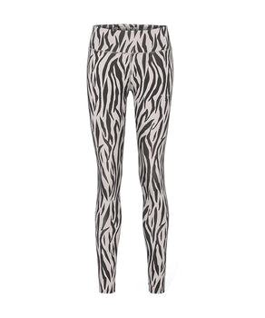 Leggings Zebra Tencel™ Bio Baumwolle - weiss | color: weiss |yoga leggings zebra beige
