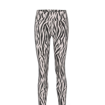 Leggings Zebra Tencel™ Bio Baumwolle - weiss | color: weiss |yoga leggings zebra beige