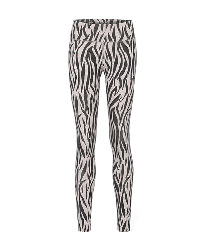 Leggings Zebra Tencel™ organic cotton - white | color: weiss |yoga leggings zebra beige