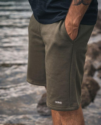 Perfect Shorts Bio Baumwolle - grün | color:grün |yoga shorts männer grün bio baumwolle