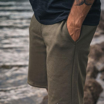 Perfect Shorts Bio Baumwolle - grün | color:grün |yoga shorts männer grün bio baumwolle