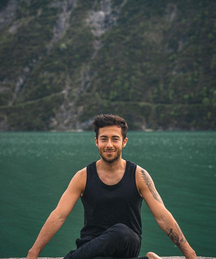 Tank Perfect Basic organic cotton - black | color:schwarz |yoga tank männer schwarz