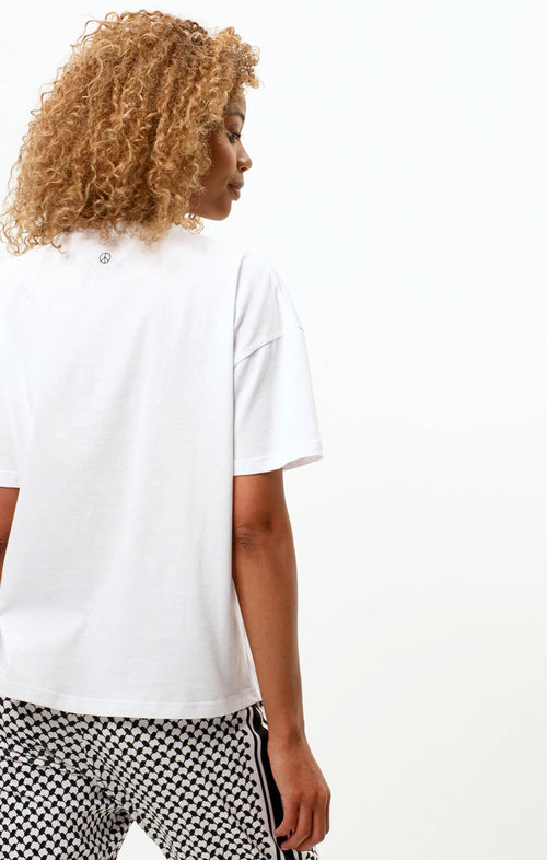 | color:weiß |yoga T-shirt weiß one line