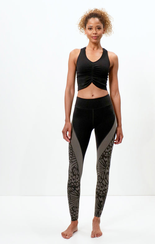 | color:schwarz |yoga bh schwarz mittlerer halt