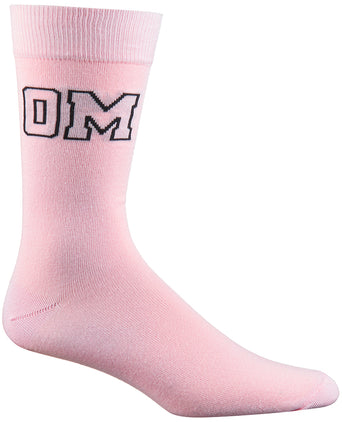 Yoga socks OM organic cotton - pink | color:rosa |yoga socken OM druck rosa